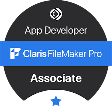 Badge - Claris FileMaker Associate